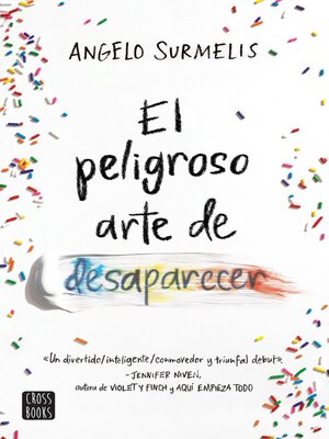 cover image of El peligroso arte de desaparecer